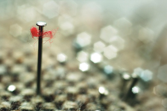 Nail Red Thread Journey into Poetry tweetspeakpoetry.com