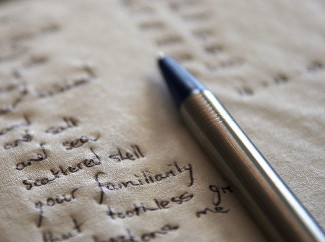 journal poetry with children