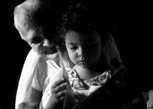 reading aloud