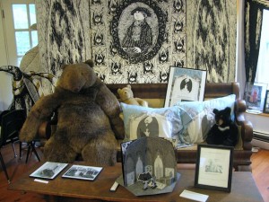 Edward Gorey Cat Couch