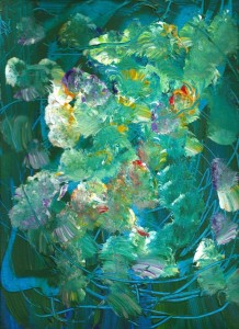 Down Syndrome Awareness Month paintings Summer Night