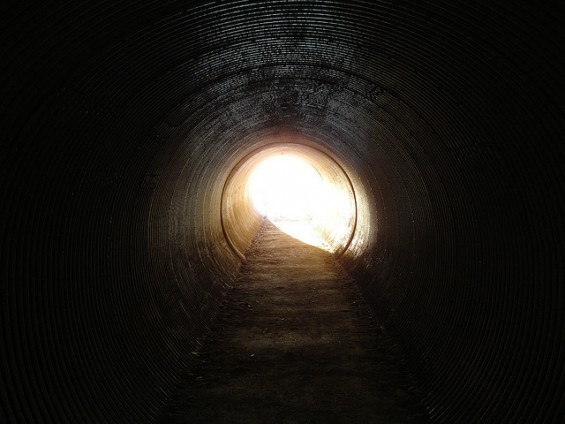 Julia Pfeiffer Burns State Park Tunnel Big Sur