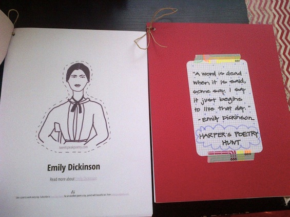 Emily Dickinson paper dolls