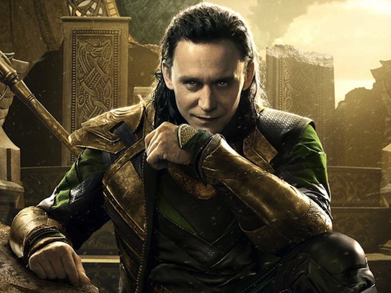 Loki art from SuperbWallpapers