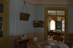 Willa Cather childhood home dining room Tweetspeak Poetry Literary Tour