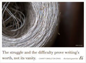 On Being a Writer quotes