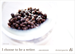 On Being a Writer quotes
