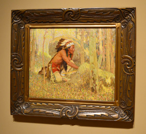 Eanger Irving Couse, Hunter in the Aspens, ca. 1904