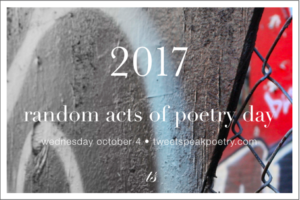 2017 Random Acts of Poetry Day