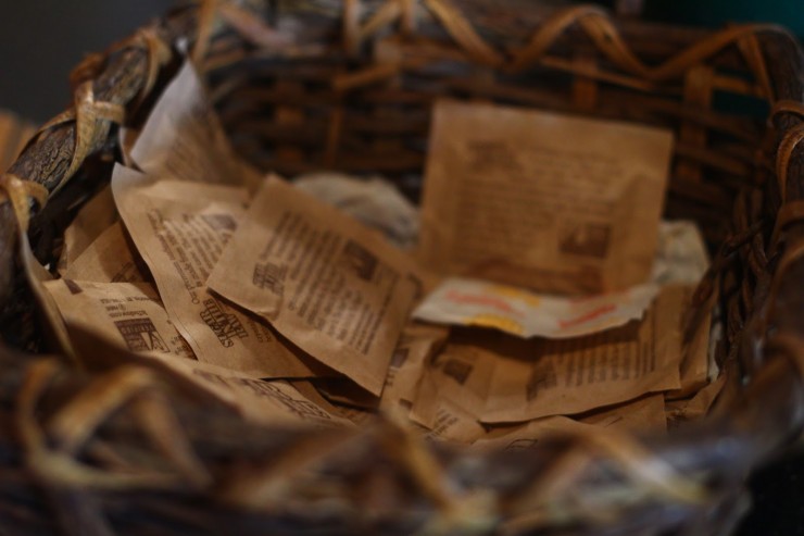 sugar packets