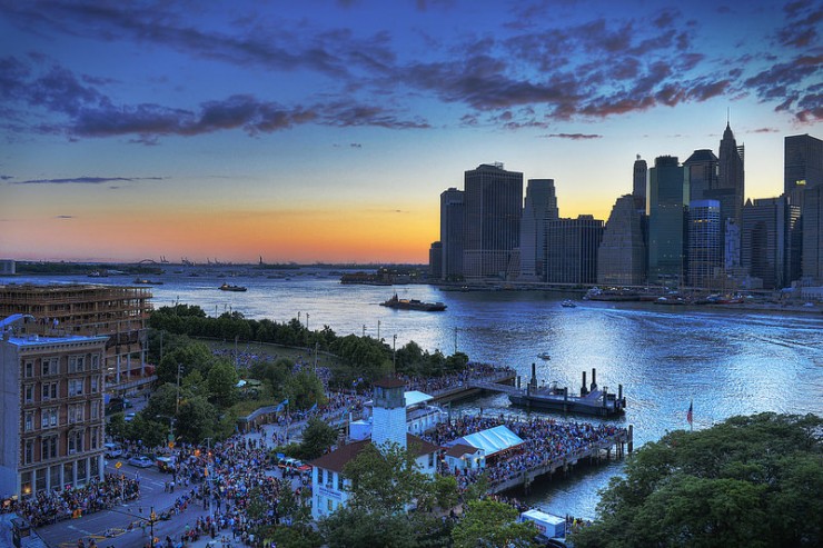 sunset New York City - Poets and Poems: Danniel Schoonebeek and “American Barricade” 