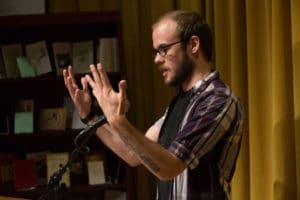 Danniel Schoonebeek poetry reading