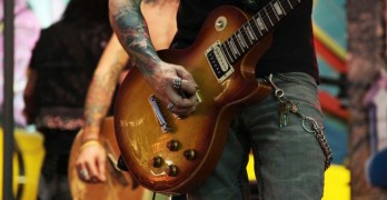 tattooed guitar player - What Willie Nelson Taught Me about Storytelling – Night of the Gershwin Prize for Popular Song, Washington, D.C