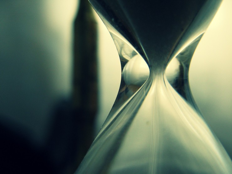 time poetry prompt hourglass