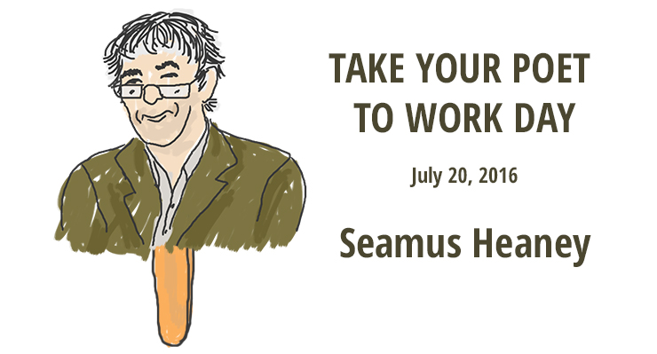 Take Your Poet to Work Day Seamus Heaney cover