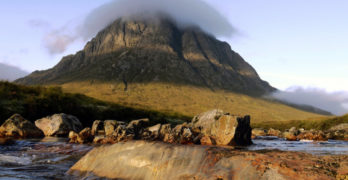 Mountain with cloud cover - Facing Ordeals, Learning Personal Qualities: How Odysseus’s Adventures Serve Him Well