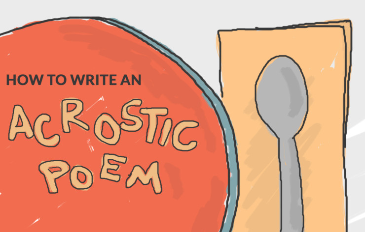 How to Write an Acrostic Poem Infrographic