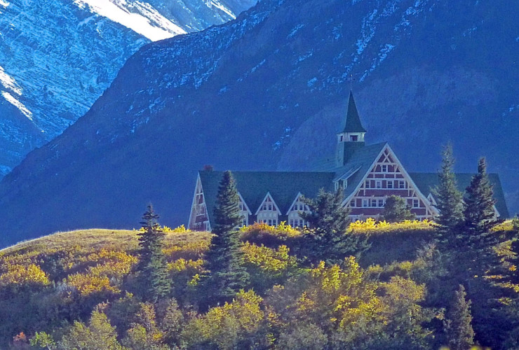 High Tea at Waterton-Glacier International Peace Park