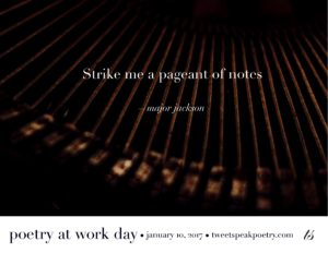 Poetry at Work Day 2017 poster