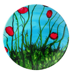 azure art plate