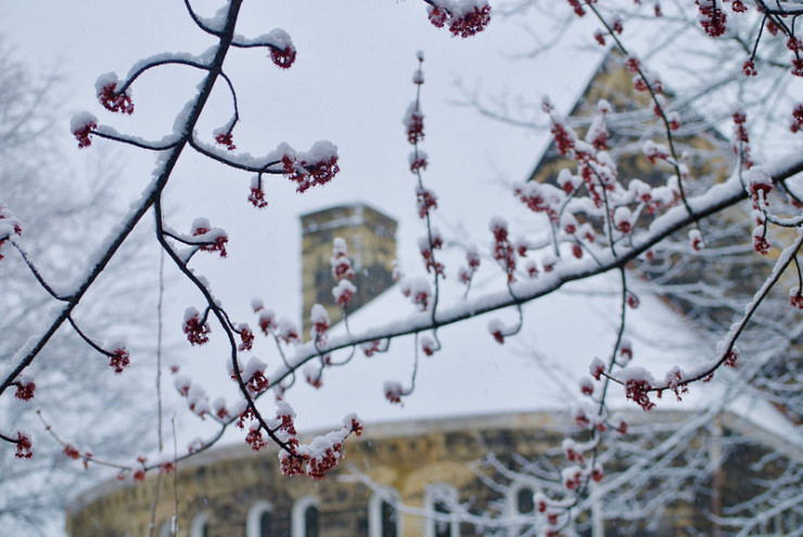 Snow scene A Tale of Two Cities