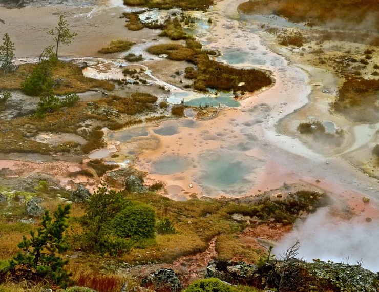 Paint Pots at Yellowstone