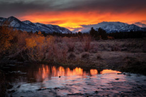 Sunset landscape Runyan What Will Soon Take Place