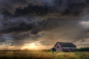 Storm on farm Philip Britts Water at the Roots