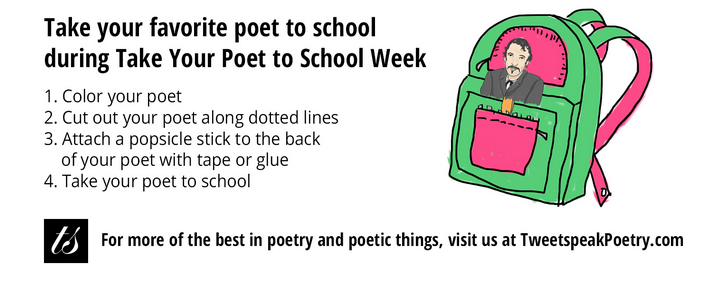 poet in a backpack