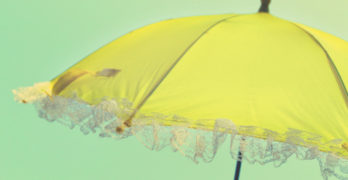 Chartreuse umbrella color of creativity
