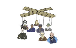 Take Your Poet to School Hanging Mobile