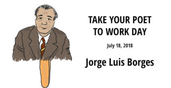 Jorge Luis Borges Take Your Poet to Work Day cover