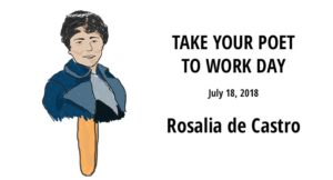Take Your Poet to Work Day Rosalia de Castro Cover