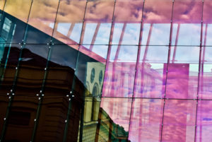 Writer's block building reflection