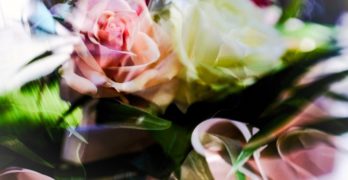 swirly rose bouquet