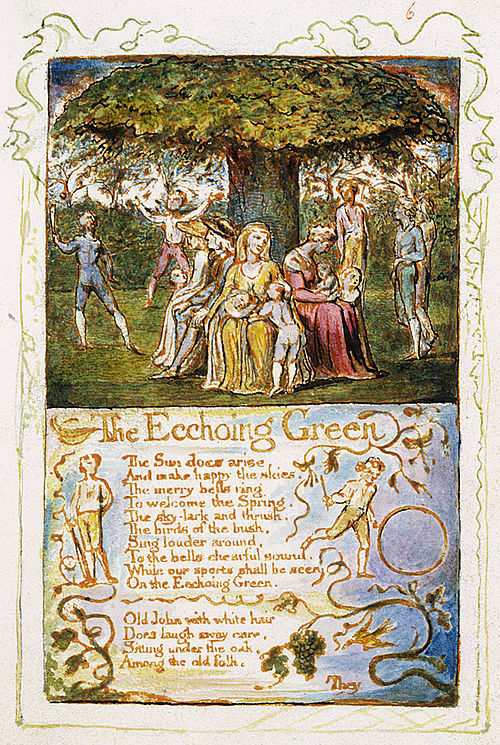 william blake echoing green 1