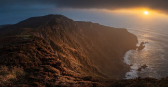 Sunset Donegal Ireland Matthews Celtic verse