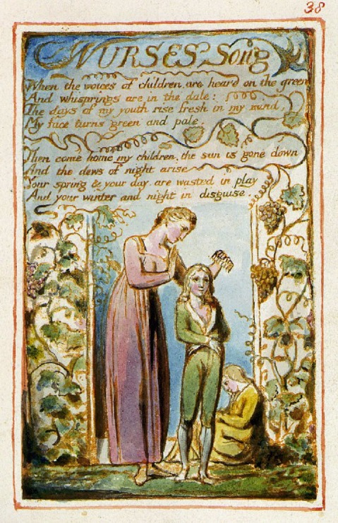 william blake nurses song