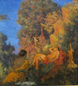 painting of sleep