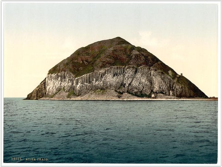 photograph of aisle rock