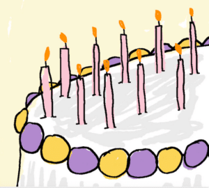 birthday cake every day poems