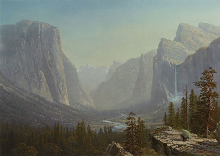 mountains looking majestic with everything below