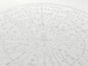 mandala pencil