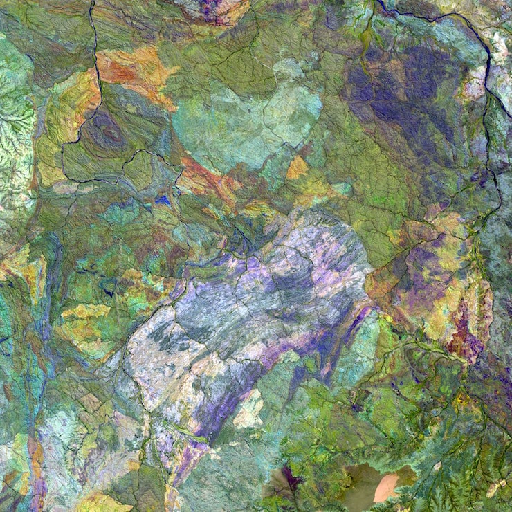 organic glitch art