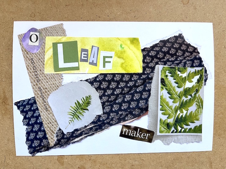 leaf maker-catherine abbey hodges collage