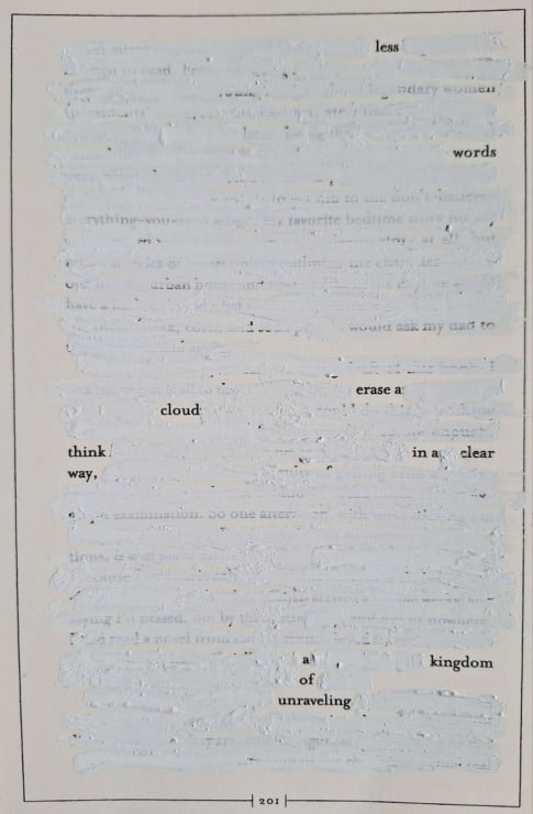 bethany white out poem