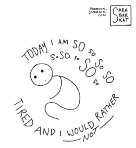 so so tired comic