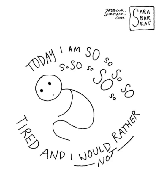 so so tired comic