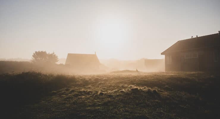 House in fog Lockward