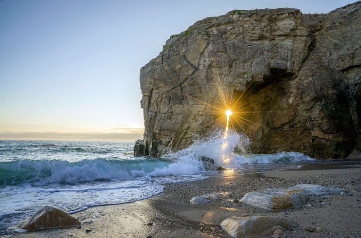 found in translation-gentleness poem and ocean sun
